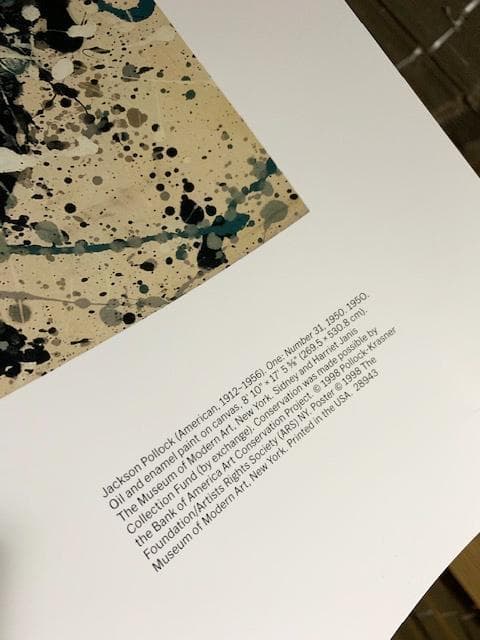 ジャクソン ポロック アートポスターNumber 31 1950 Pollock