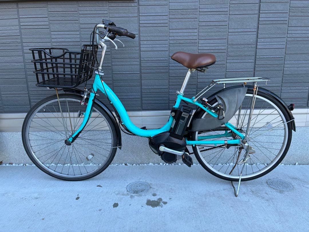 【送料込】電動自転車　ヤマハ　PAS ナチュラ　26インチ　バッテリー合計3個