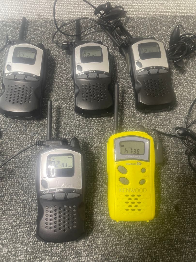 技適 特定小電力トランシーバー T-150 イヤホンマイク付