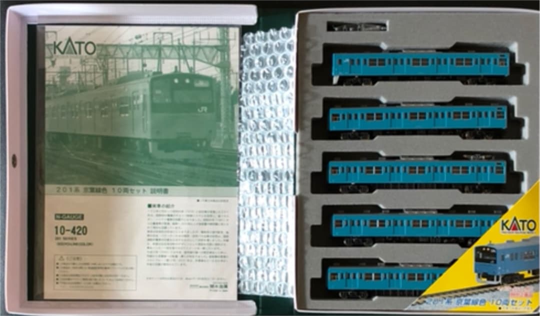 【送料込み】KATO10-420 201系 京葉線色 京葉線 10両フル編成