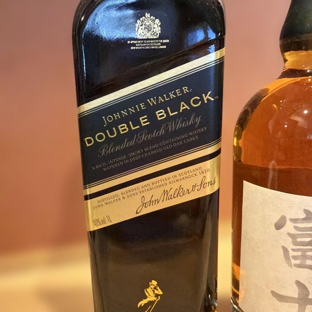 シングルグレーンウイスキー 富士 とJOHNNIE WALKER
