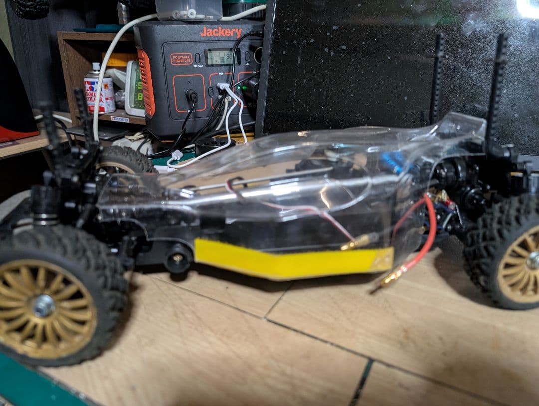 タミヤ　df03ra　インプレッサ　メカ　モーター無し