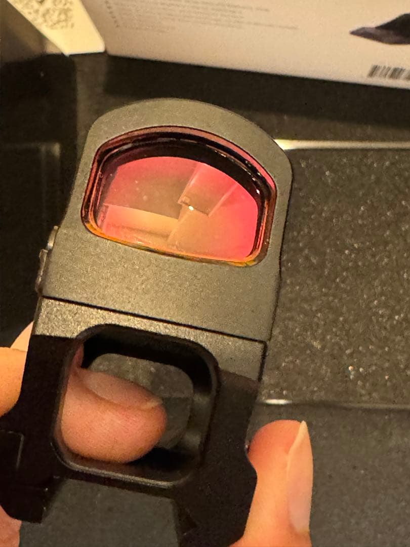 HOLOSUN 407C ドットサイト 実物　ホロサン　グリーン　mws GHK