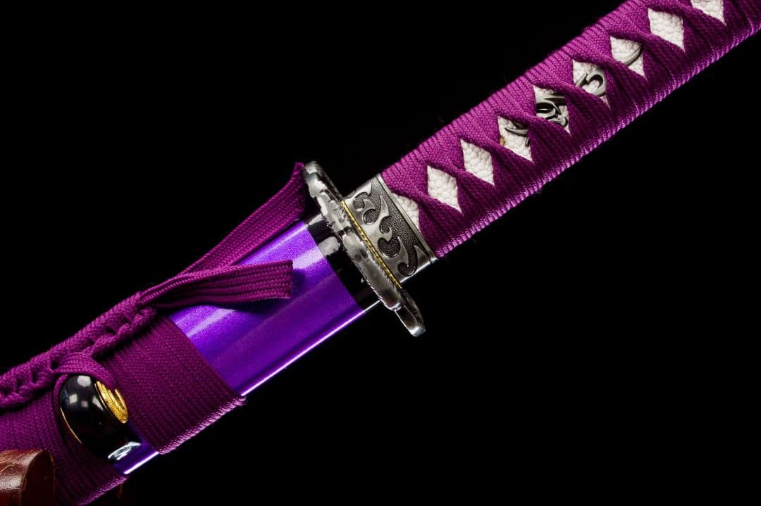 1045-武具 刀装具 日本刀　模造刀 居合刀 武士道 武蔵 鑑賞用 手鍛造打