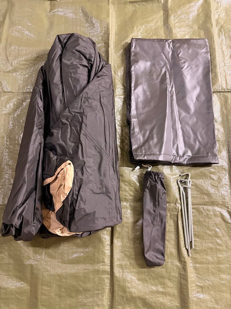 DOD カンガルーテントS コットン100%生地　グランドシート付