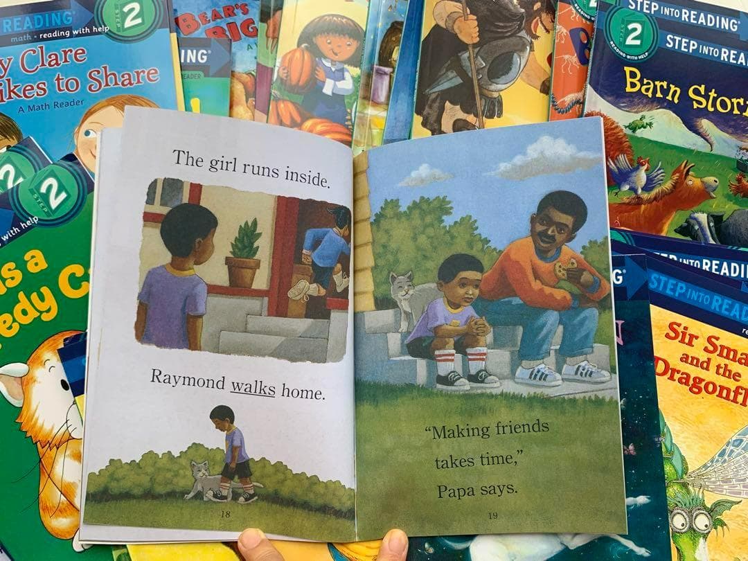 Step into Reading 1-3 絵本100冊　マイヤペン対応