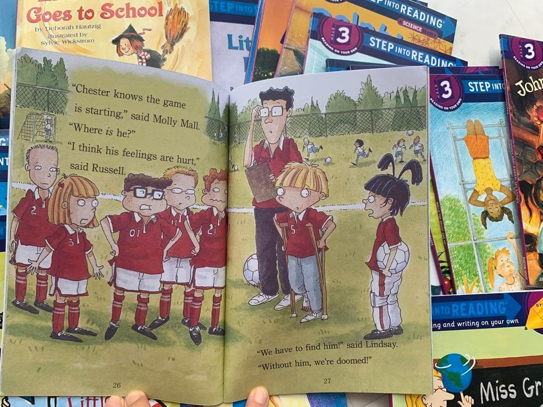 Step into Reading 1-3 絵本100冊　マイヤペン対応