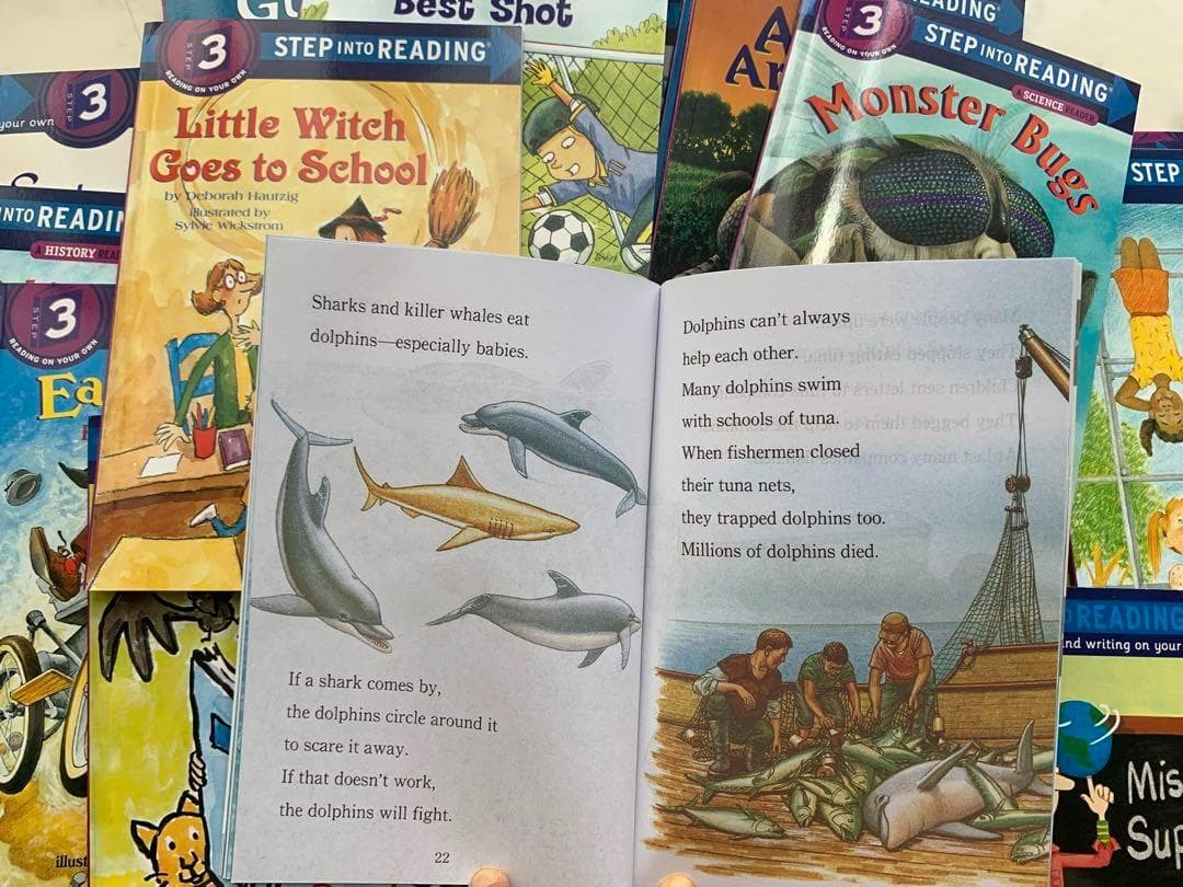 Step into Reading 1-3 絵本100冊　マイヤペン対応