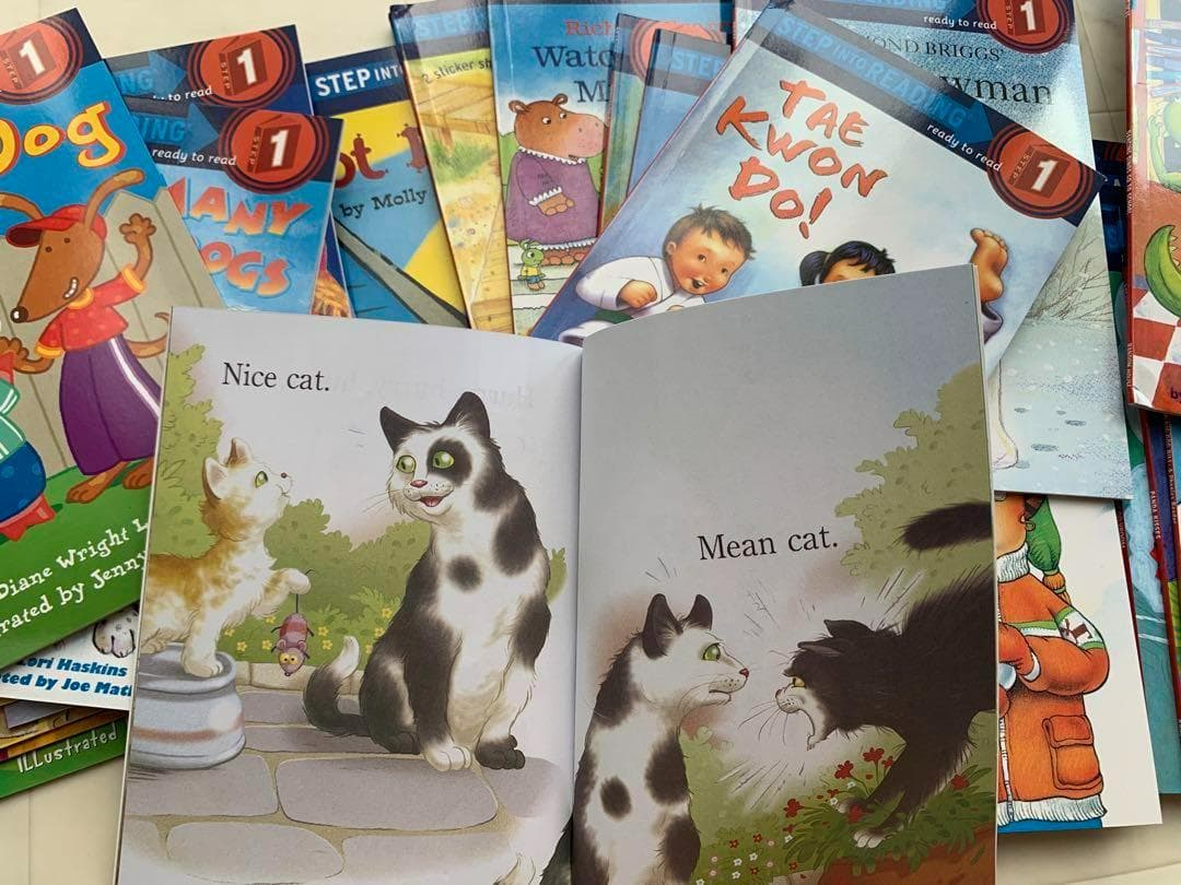 Step into Reading 1-3 絵本100冊　マイヤペン対応