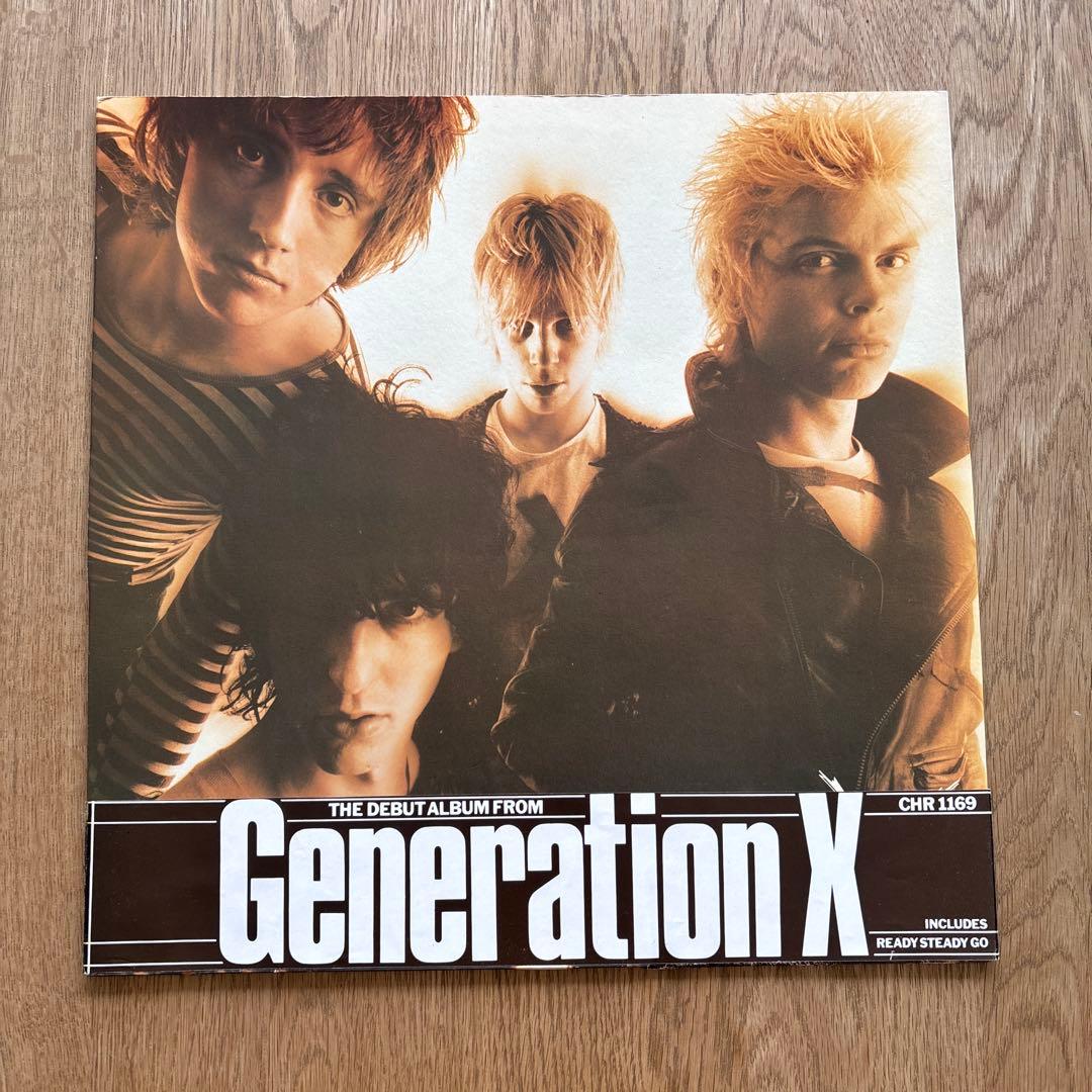Generation X _変形 LPレコード帯付き_Billy Idol