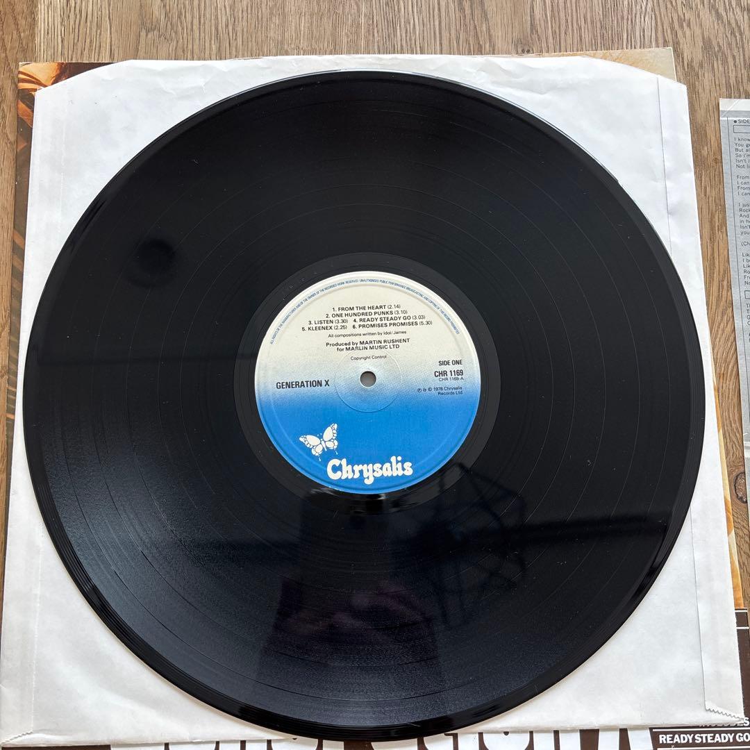 Generation X _変形 LPレコード帯付き_Billy Idol
