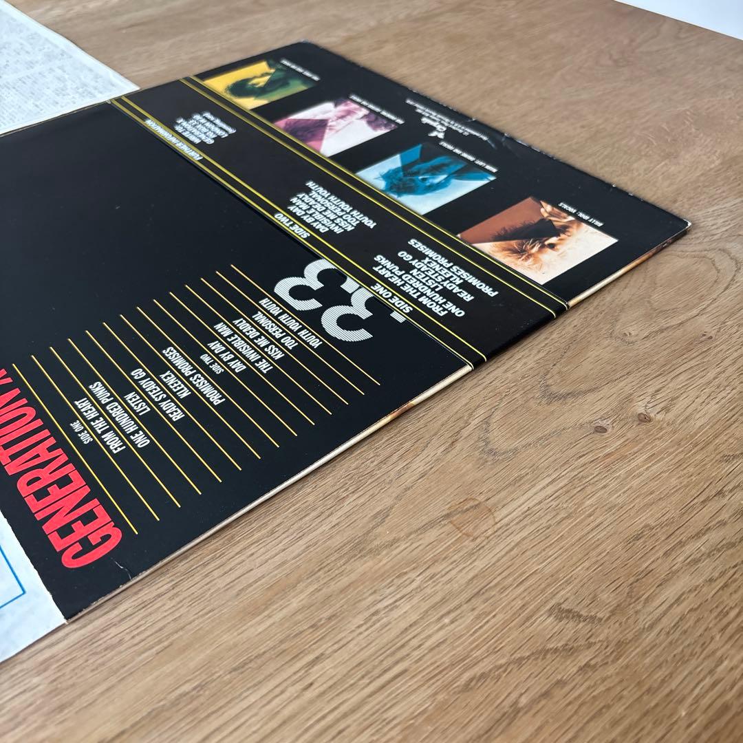 Generation X _変形 LPレコード帯付き_Billy Idol