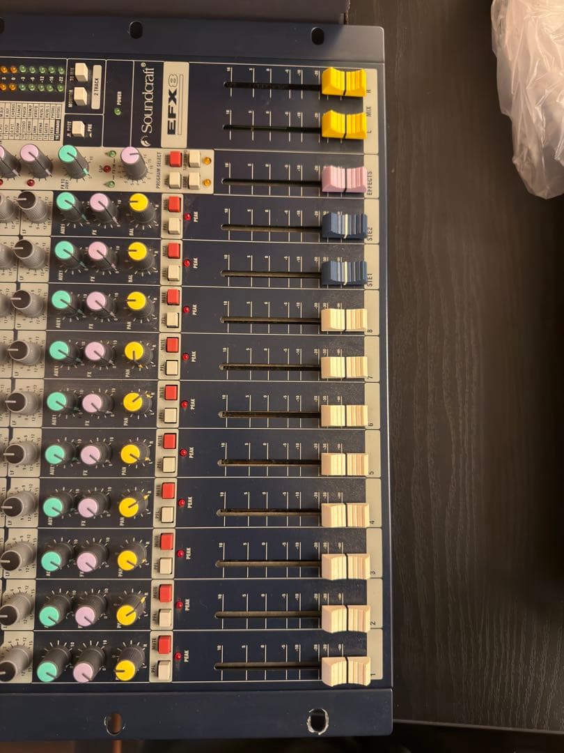 Soundcraft サウンドクラフト EFX8 アナログミキサー 12ch