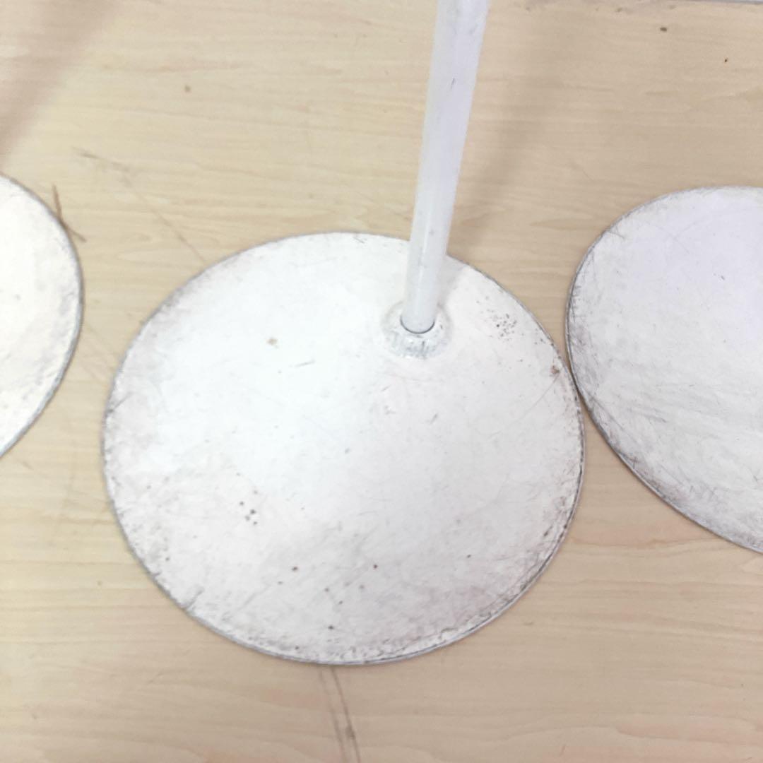 業務用 什器ハンガー　傾斜　ハンガーラック 4台セット　スチールラック