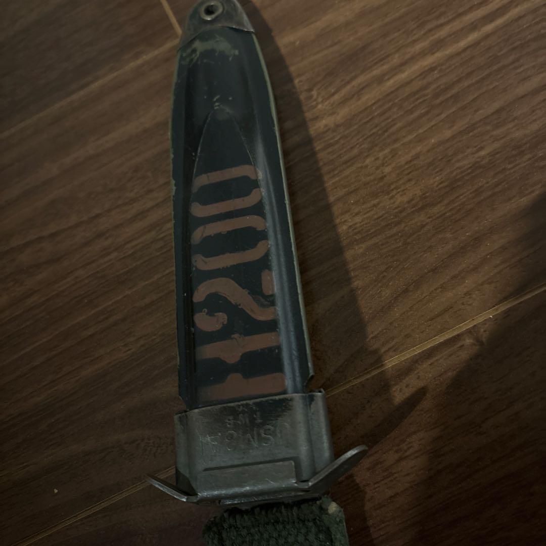 b*k様 【米軍実物】ベトナム戦争M7銃剣切断合法品 INPERIAL社製　値下