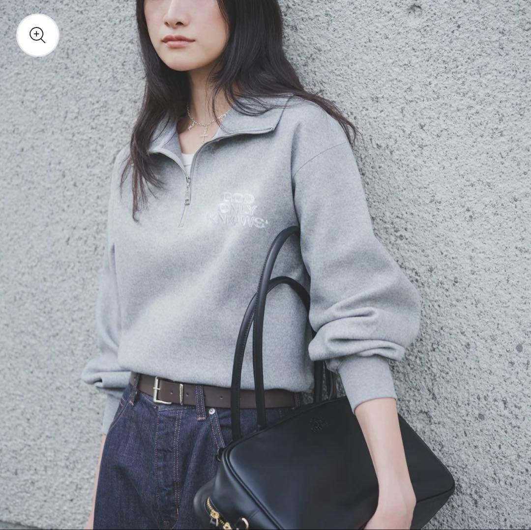 GOD ONLY KNOWS HALF ZIP TOPS 岩田剛典