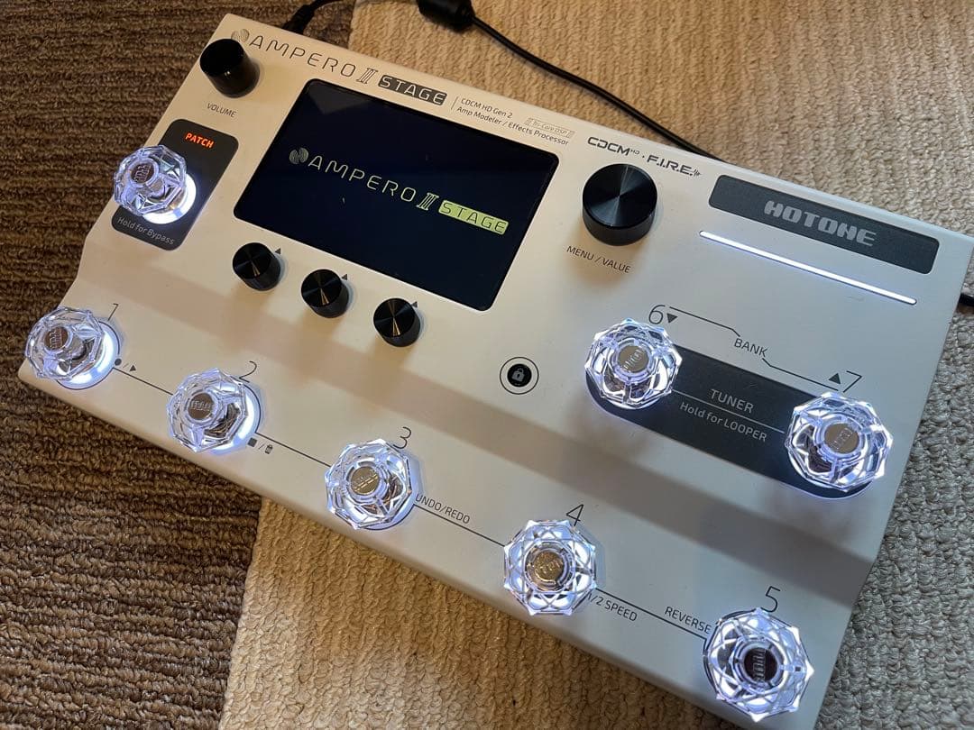 AMPERO Ⅱ STAGE マルチエフェクター HOTONE