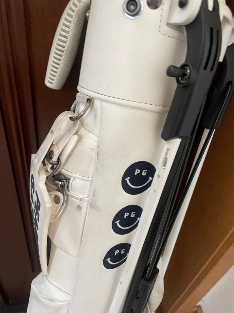 PEARLY GATES キャディバッグ ホワイト