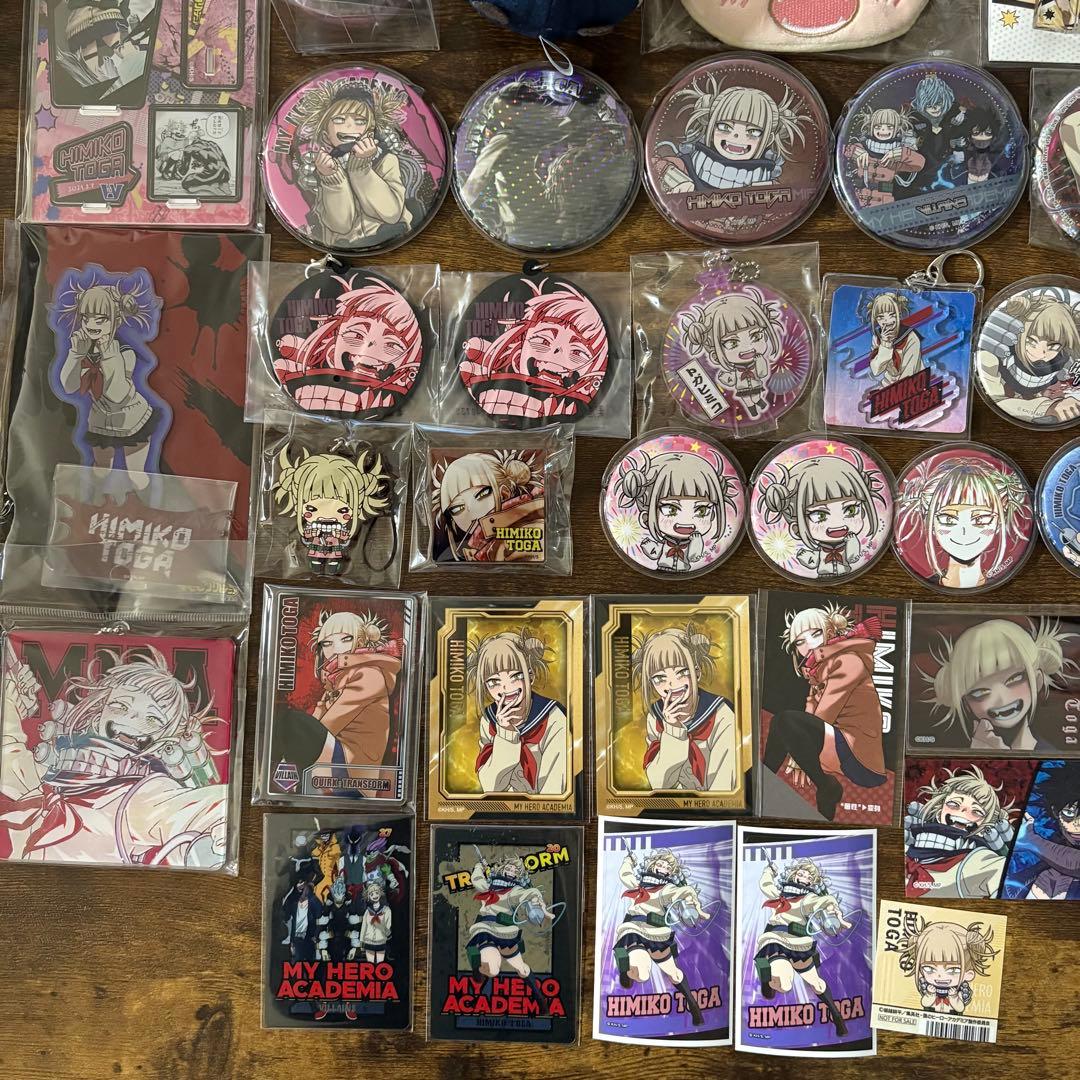 ヒロアカ トガヒミコ 缶バッジ他グッズまとめ