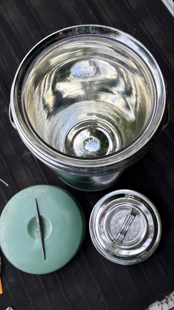 古民具　アイスキャンディー魔法瓶　昭和アンティーク　レトロ　エベレストジャー