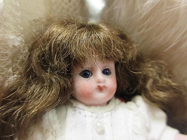 みにみに可愛い　ケストナー　アンティーク　ミニョネット　☆8.5㎝