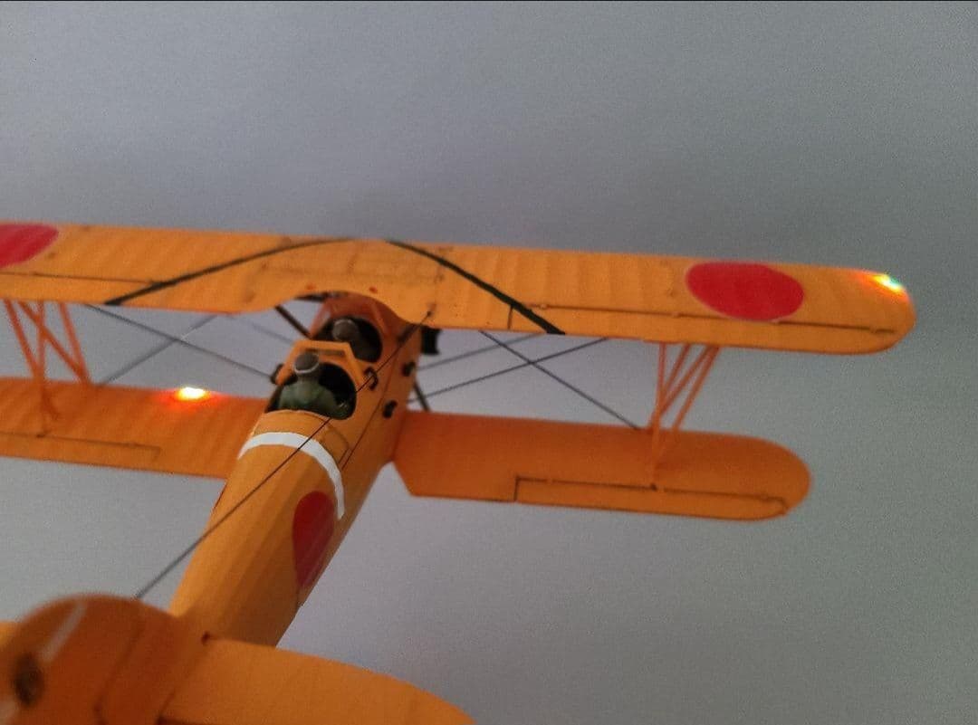 tomoya 九五式中間練習機(赤とんぼ)リアルモーターライズ完成品