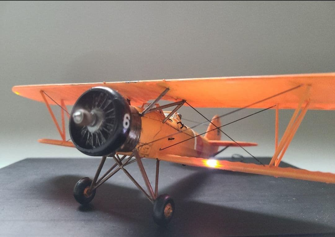 tomoya 九五式中間練習機(赤とんぼ)リアルモーターライズ完成品