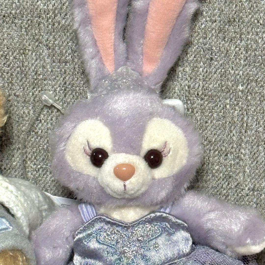 東京ディズニーシー　ダンシングスノーフレークス　ぬいぐるみバッジ　セット