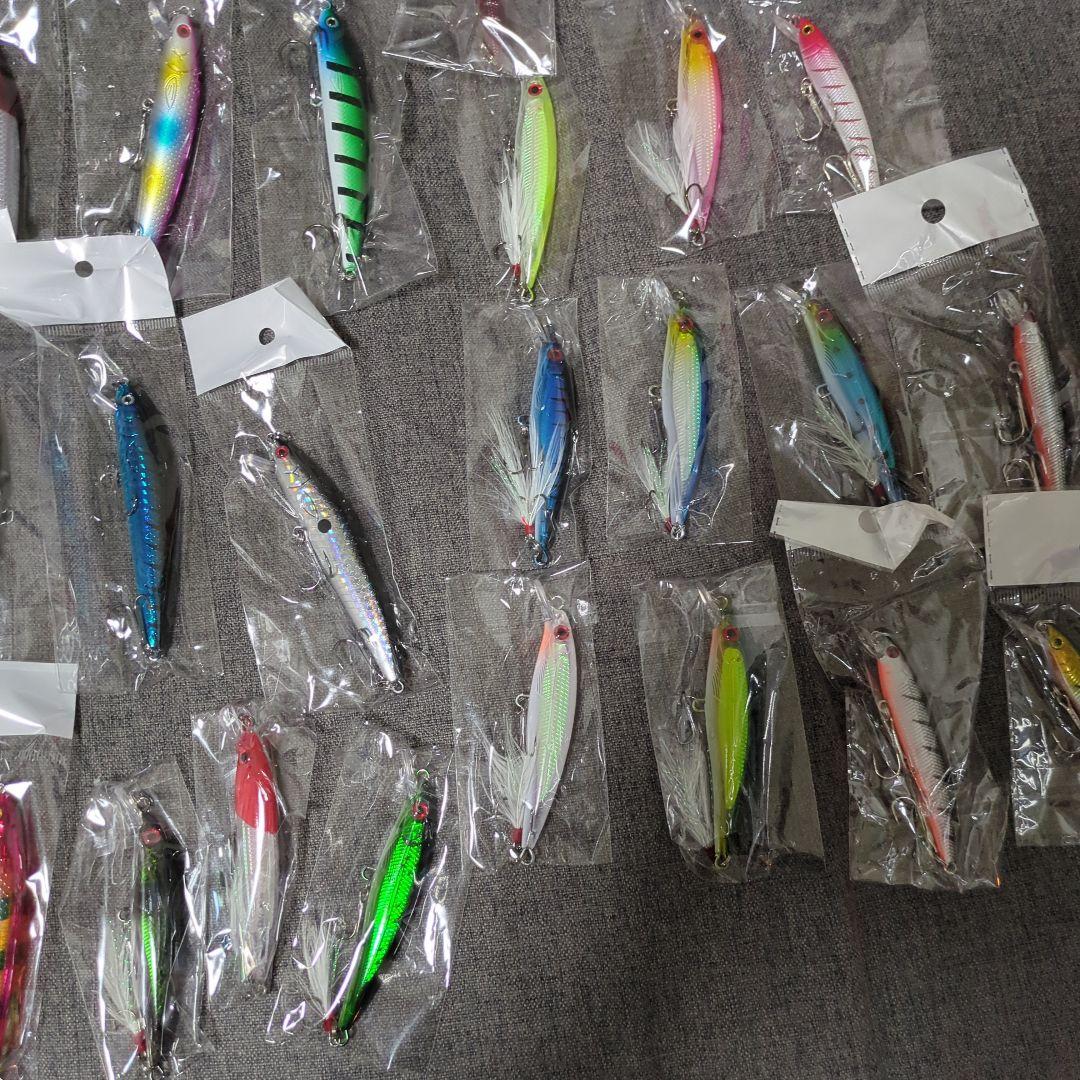 青物シーバスヒラメマゴチルアー 33個セット 多色