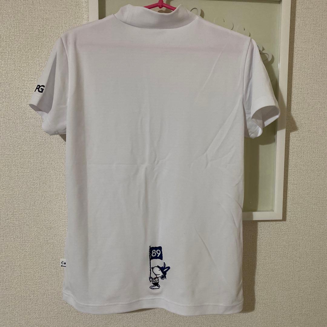 パーリーゲイツ♥️スヌーピー半袖ハイネックカットソー