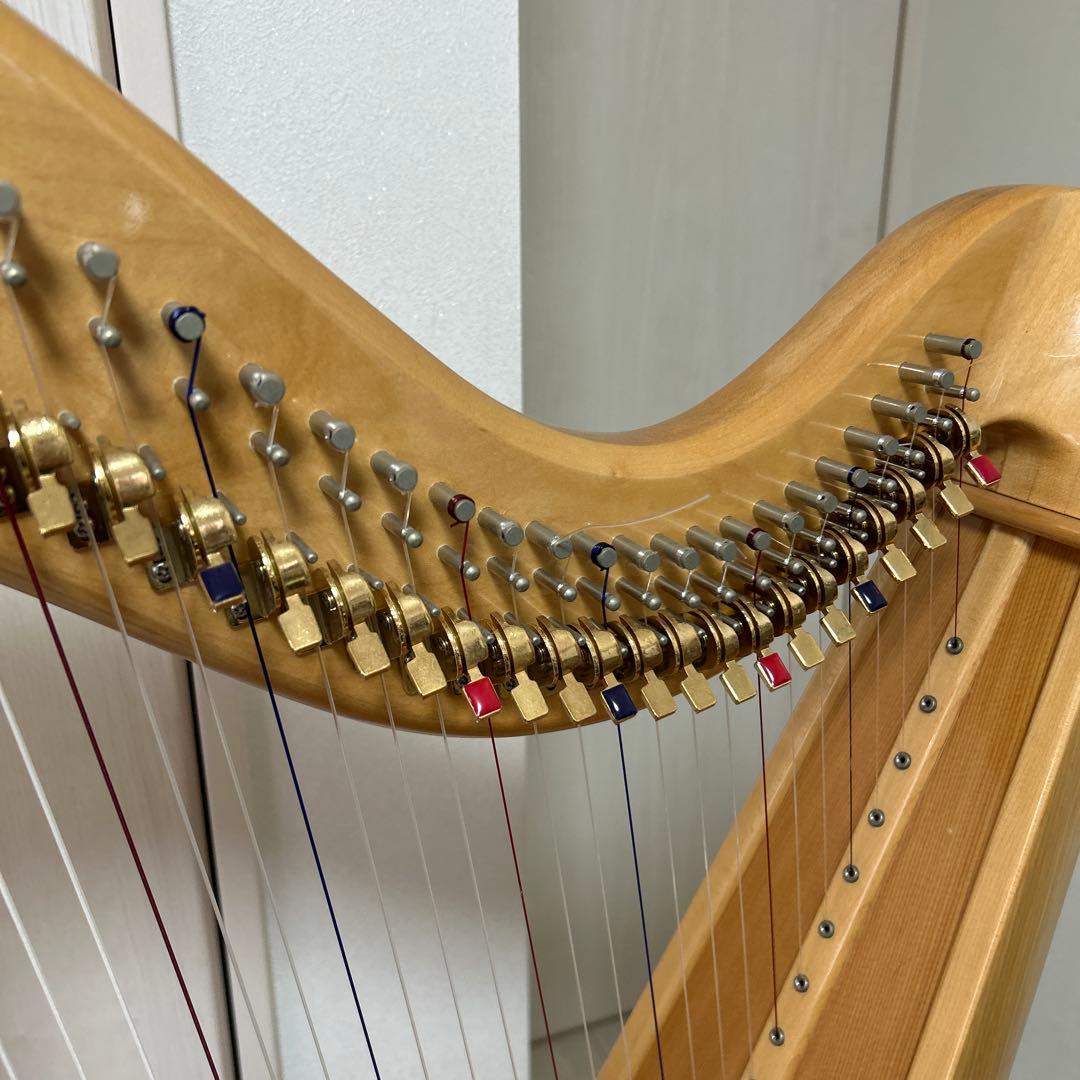 ハープ 36弦 ナチュラルウッド