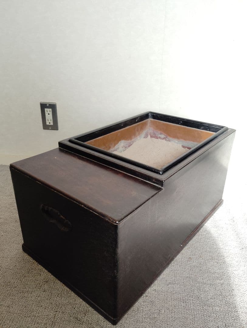 長火鉢　唐木造　江戸火鉢・関東型