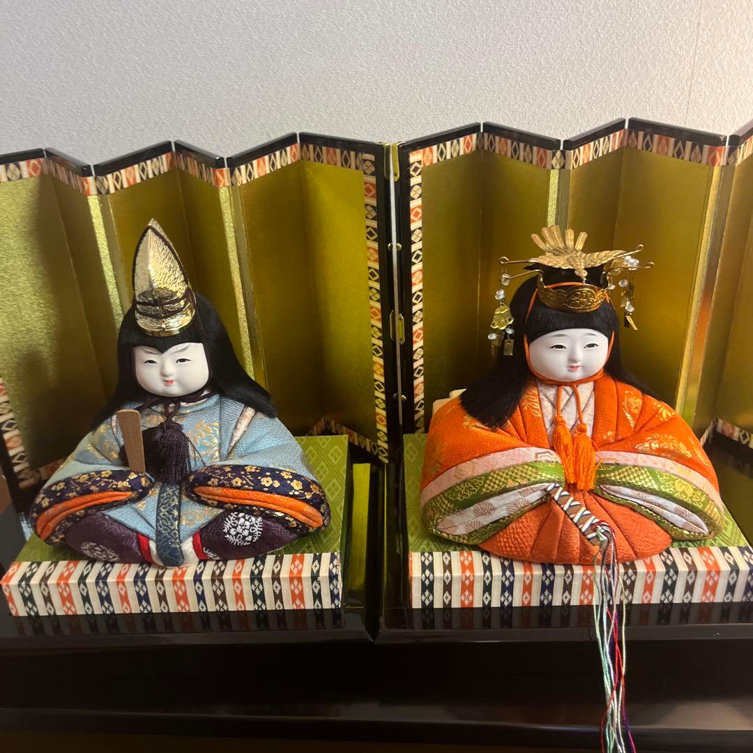 美品　真多呂人形　木目込　雛人形　ひな人形　希少