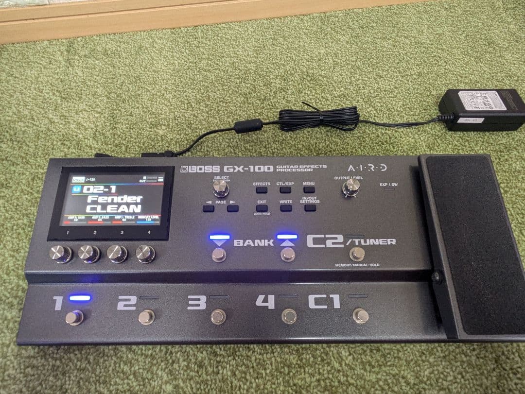 BOSS GX-100 ギターエフェクター BT-DUAL付き