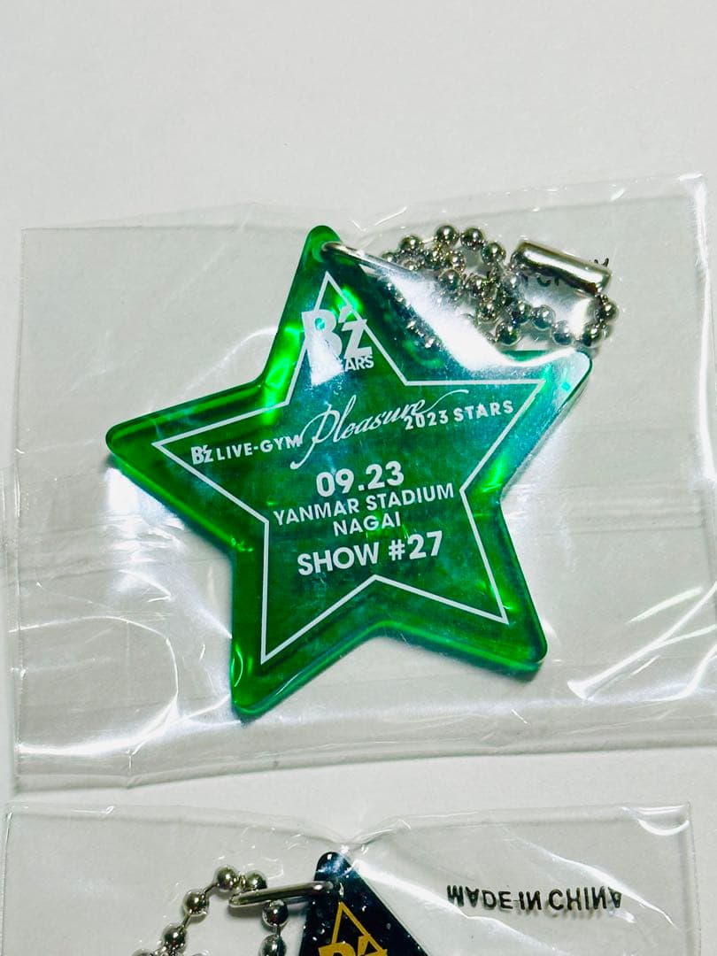 B'zガチャ チャーム 大阪 長居 ファイナル STARS プレジャー