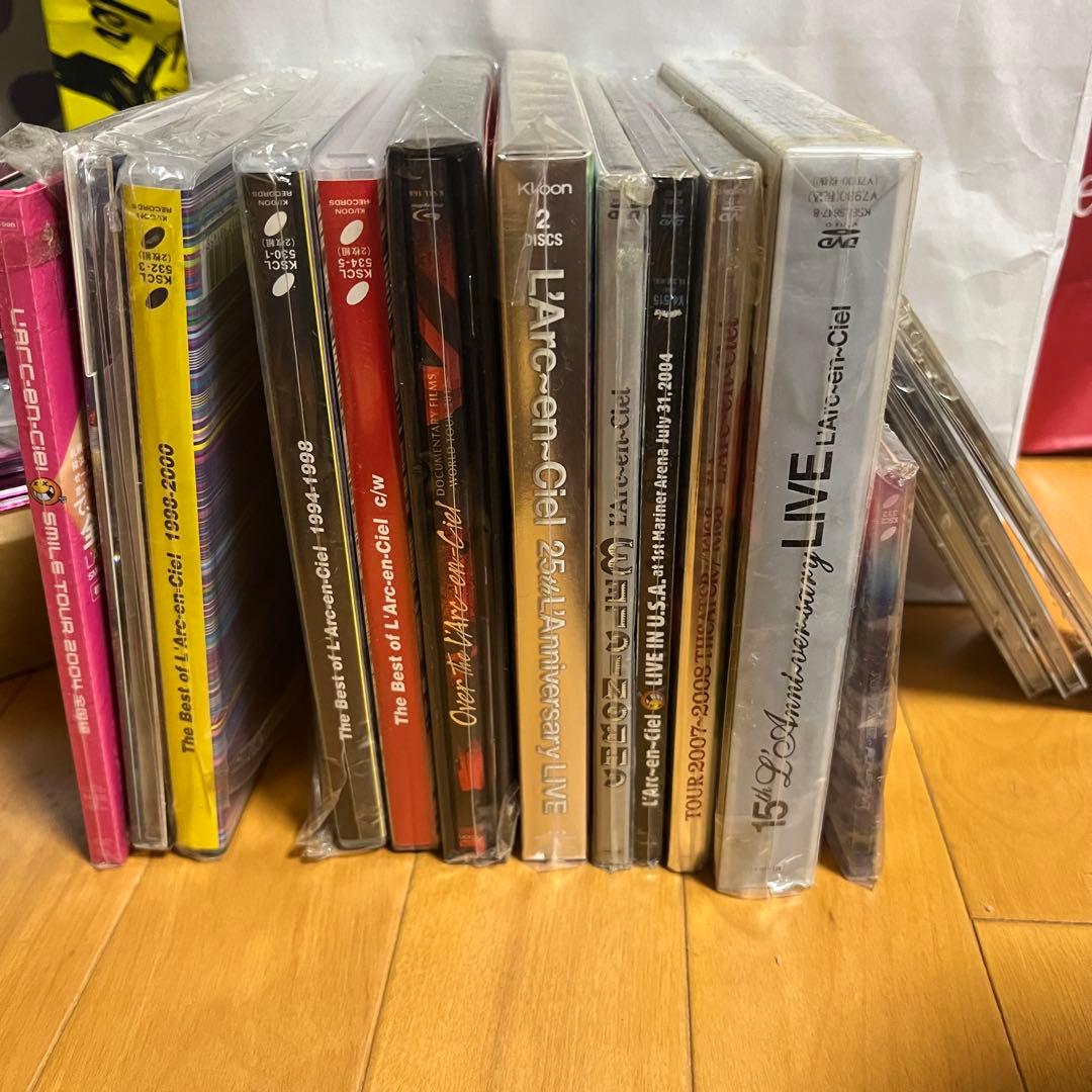 ラルクCD・DVD・グッズ・会報セット（vol.83〜116）