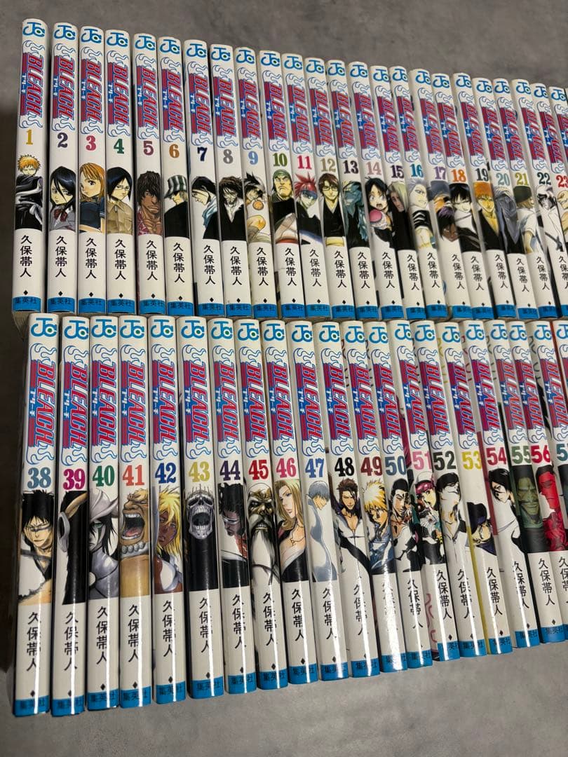 BLEACH 全74巻セット 久保帯人 1〜61巻 64巻〜74巻