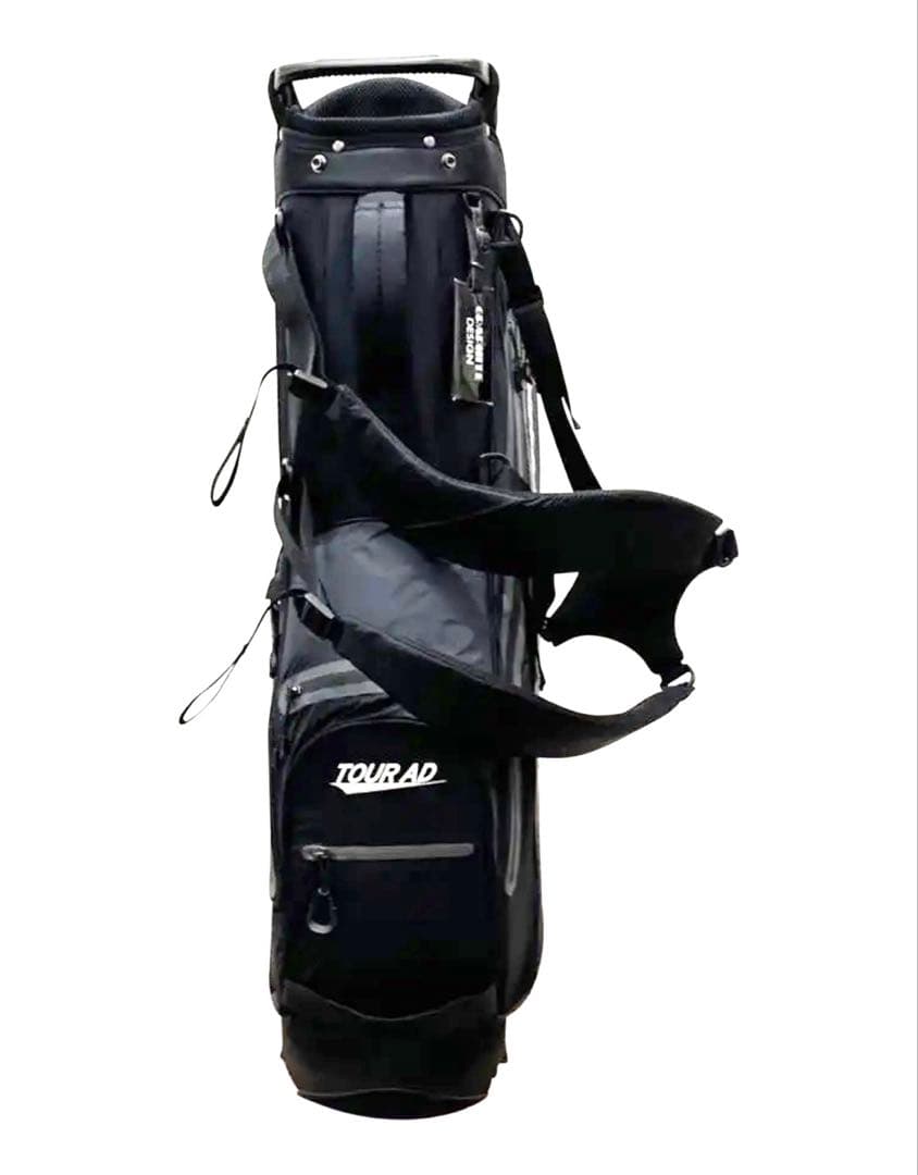 グラファイトデザイン　キャディーバック　2023年モデル　プロ支給品　ブラック