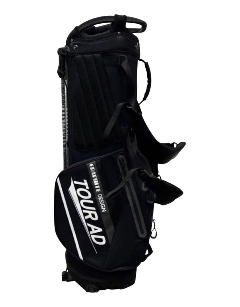 グラファイトデザイン　キャディーバック　2023年モデル　プロ支給品　ブラック