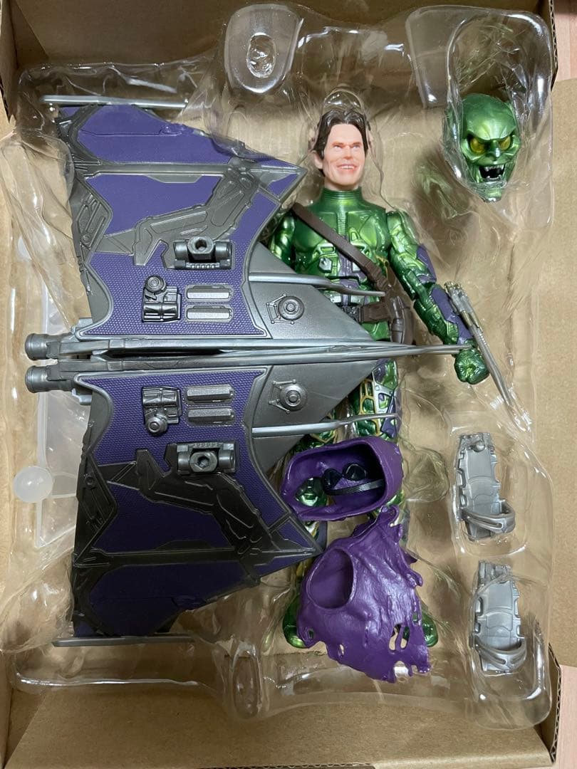 マーベルレジェンド グリーンゴブリン ノーウェイホーム スパイダーマン 開封品