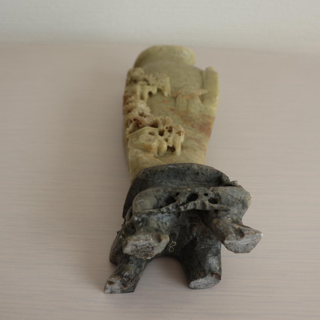 石彫刻花瓶 紫砂筆筒 ⻲型硯 まとめ売り