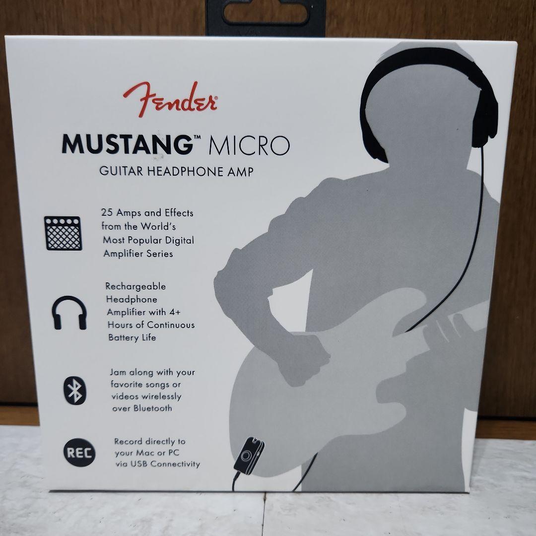 Fender　MUSTANG MICRO ギターヘッドフォンアンプ