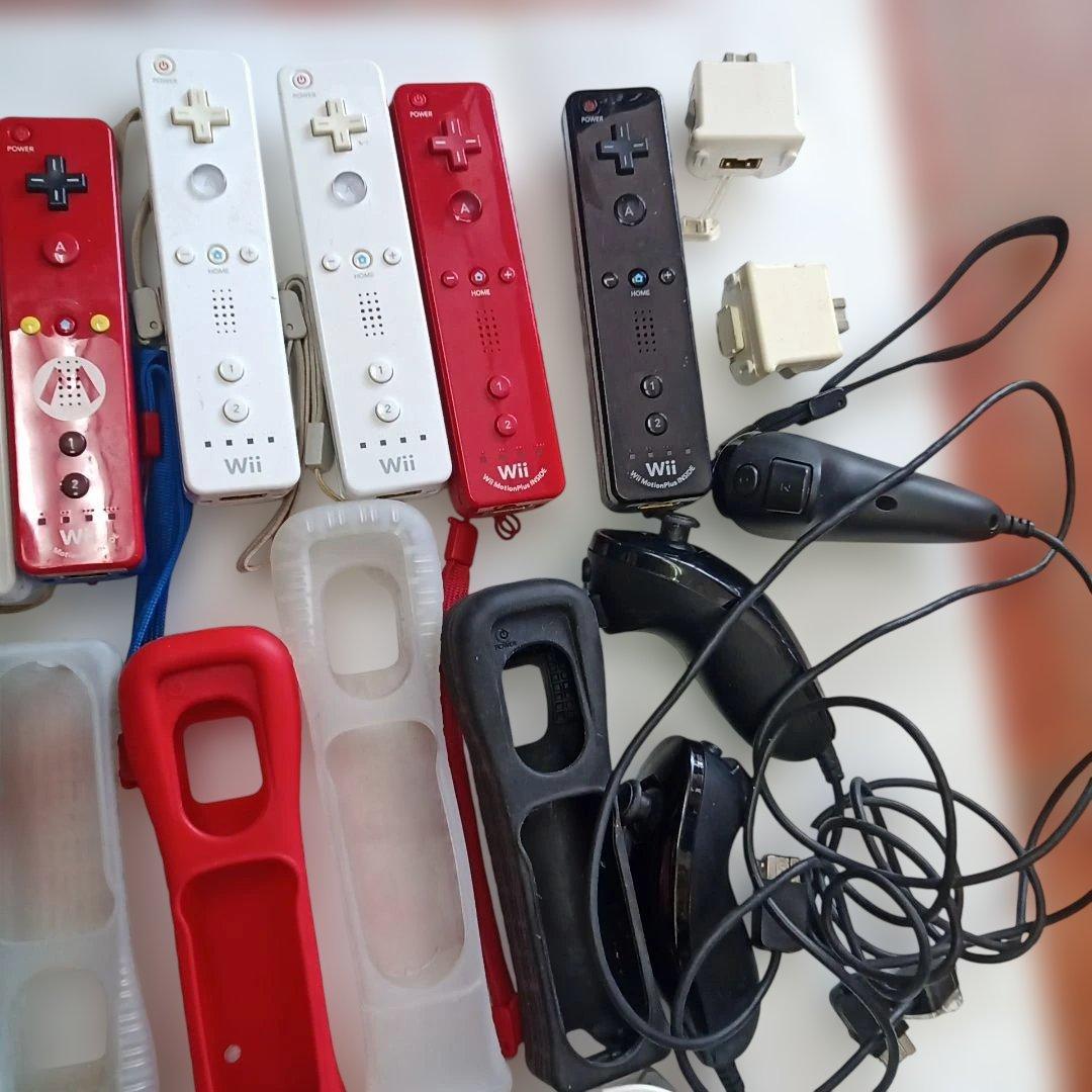 wii コントローラ　周辺機　大量セット