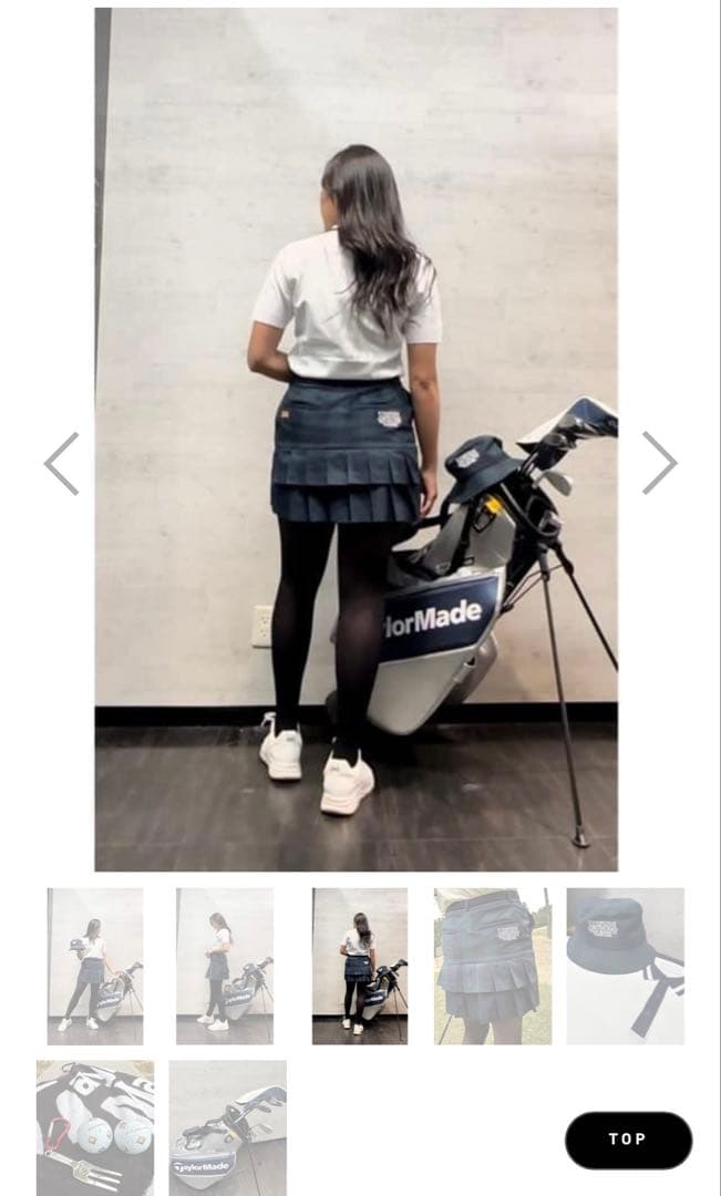 TaylorMade Q I10 キャディバッグ シルバー/ネイビー新品フード付