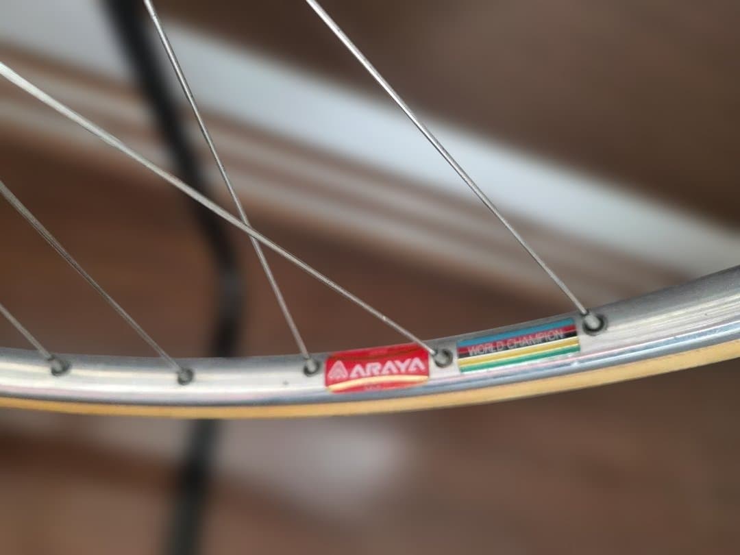 玲*郎様 m*9様 ブリジストンBSピストNJSフレーム前後ホイールセット