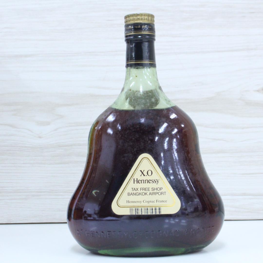 ◇希少 未開栓 コニャック ヘネシー X.O 金キャップ グリーンボトル 古酒