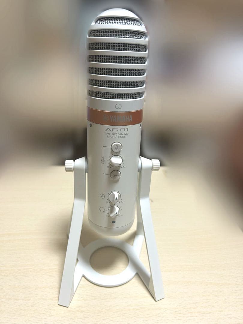 YAMAHA AG01 コンデンサーマイク ホワイト
