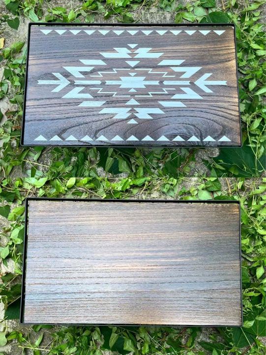 フィールドラック　3個セット オルテガ柄 天板付き 収納ケース付き コンパクト