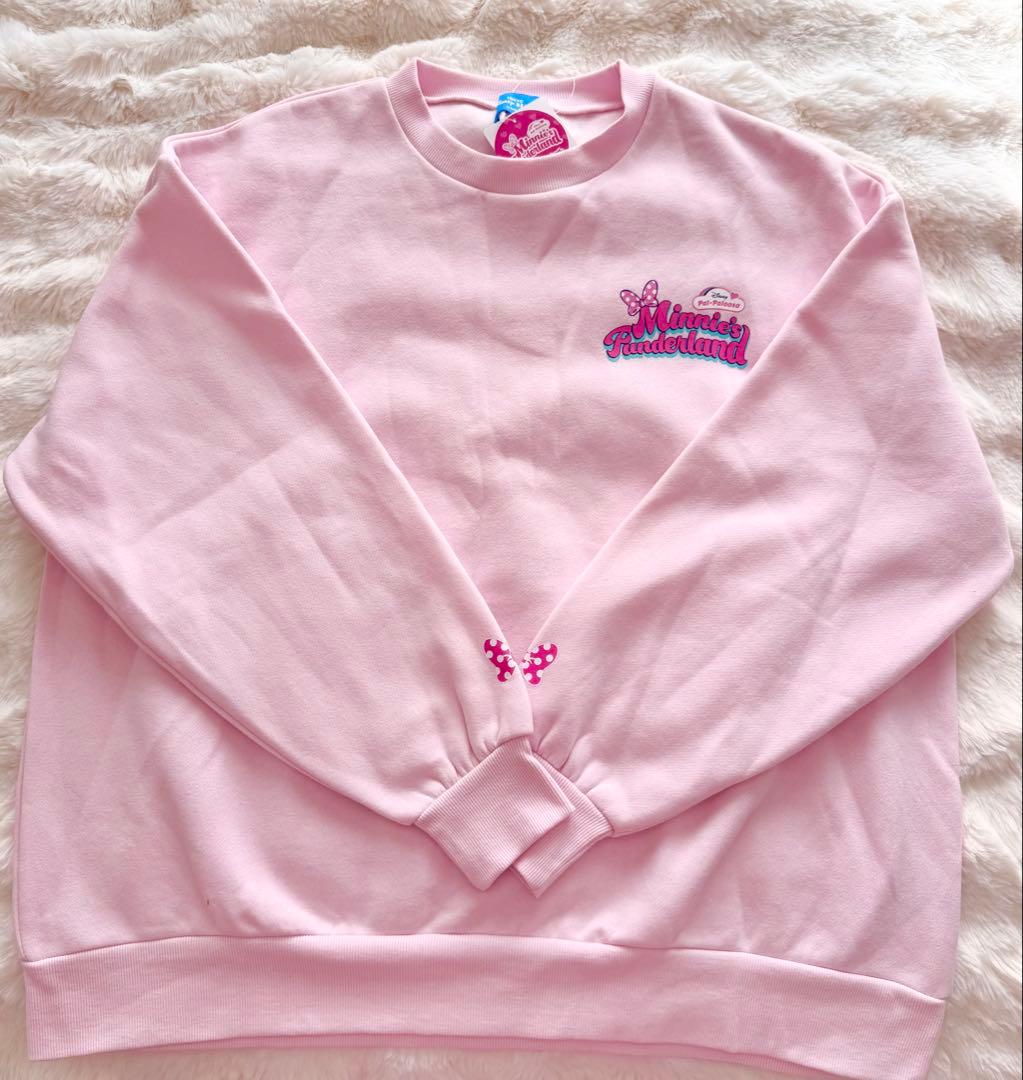 東京ディズニーランド　ミニーファンダーランド　トレーナー　ミニパル　パルパルーザ