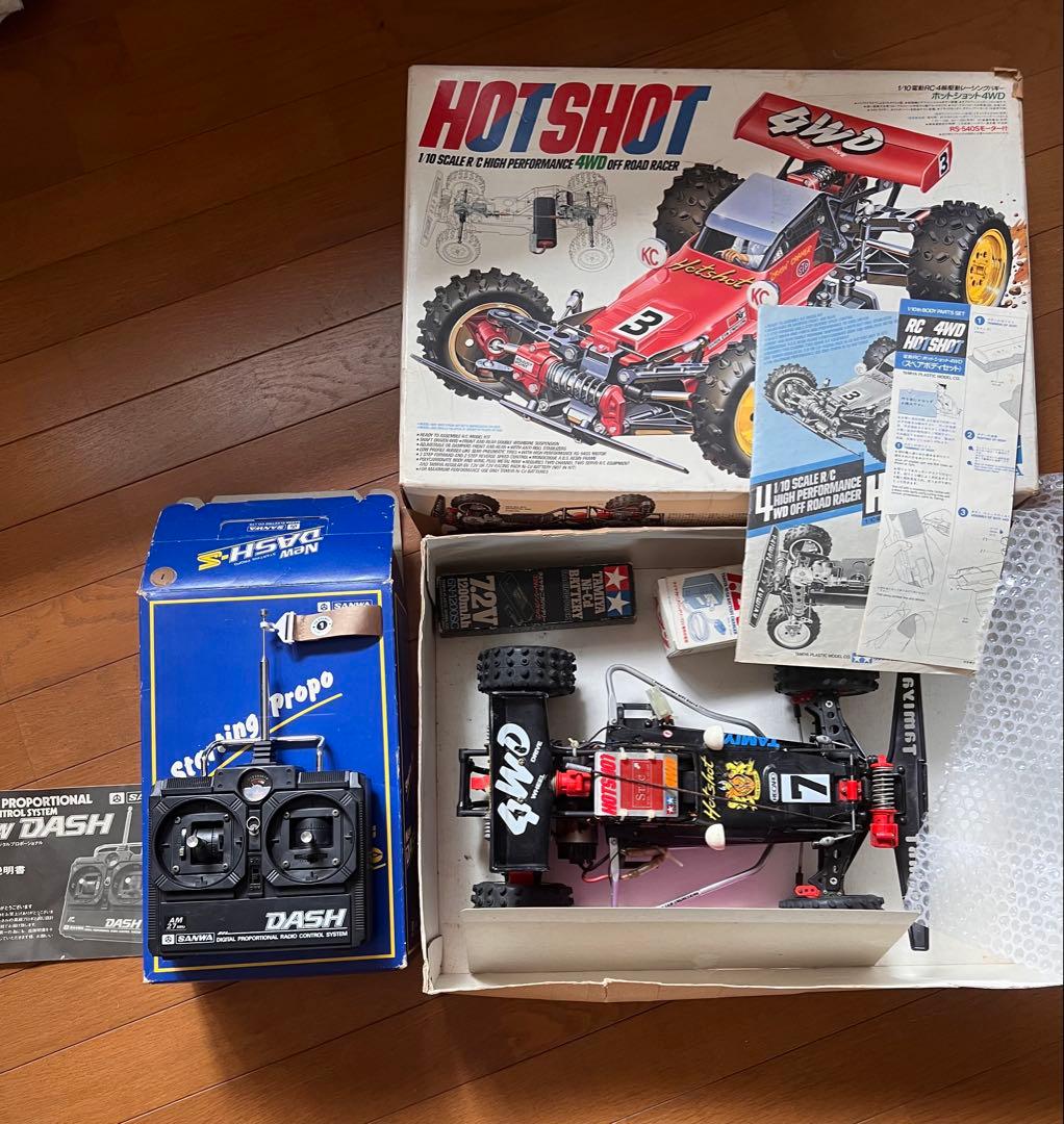 K*i様 TAMIYA HOT SHOT 4WD ラジコンカー　ジャンク品